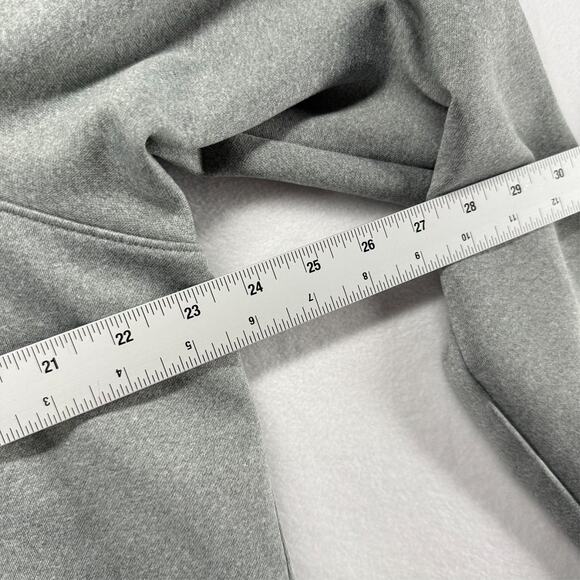 Michigan Wolverines Sweatshirt Men's Large Gray Hoodie basketball jumpman Jordan - Picture 5 of 11